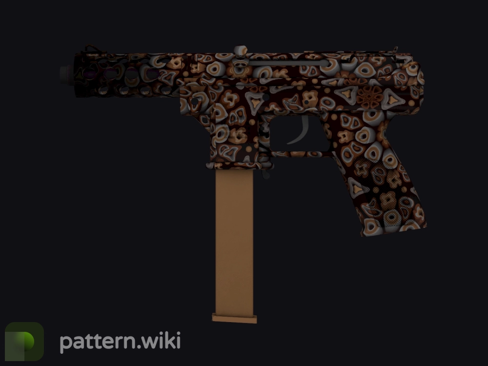 Tec-9 Orange Murano seed 628