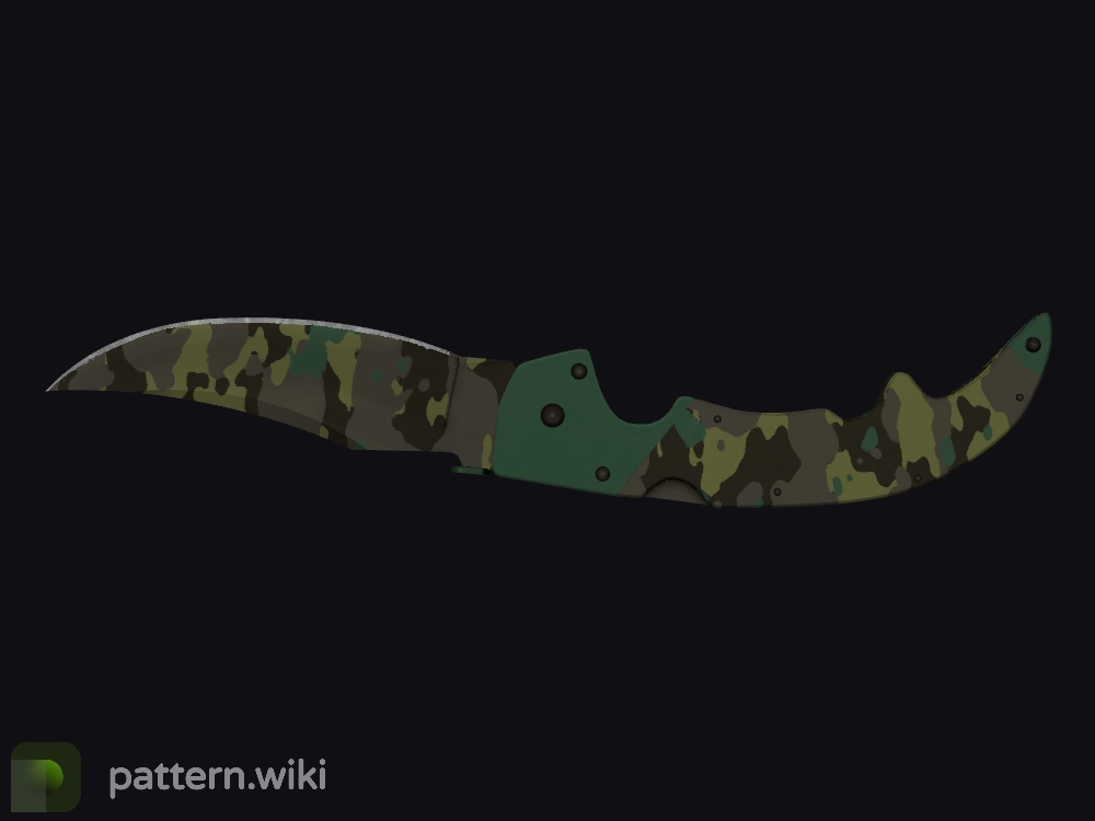 Falchion Knife Boreal Forest seed 363