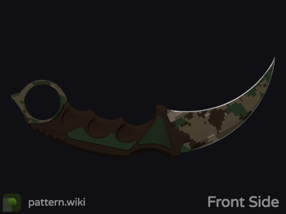 Karambit Forest DDPAT seed 24