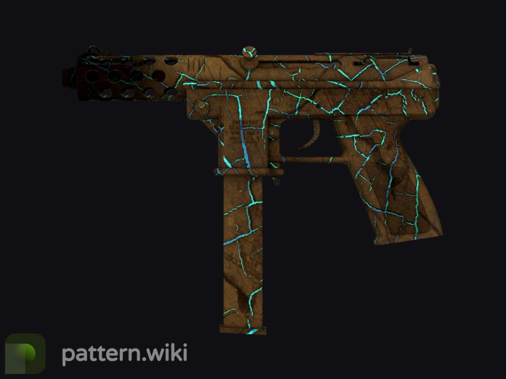 Tec-9 Cracked Opal seed 968