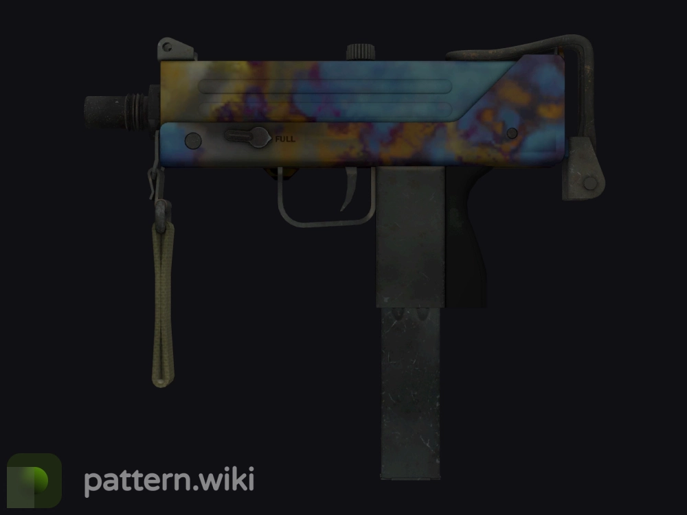 MAC-10 Case Hardened seed 507