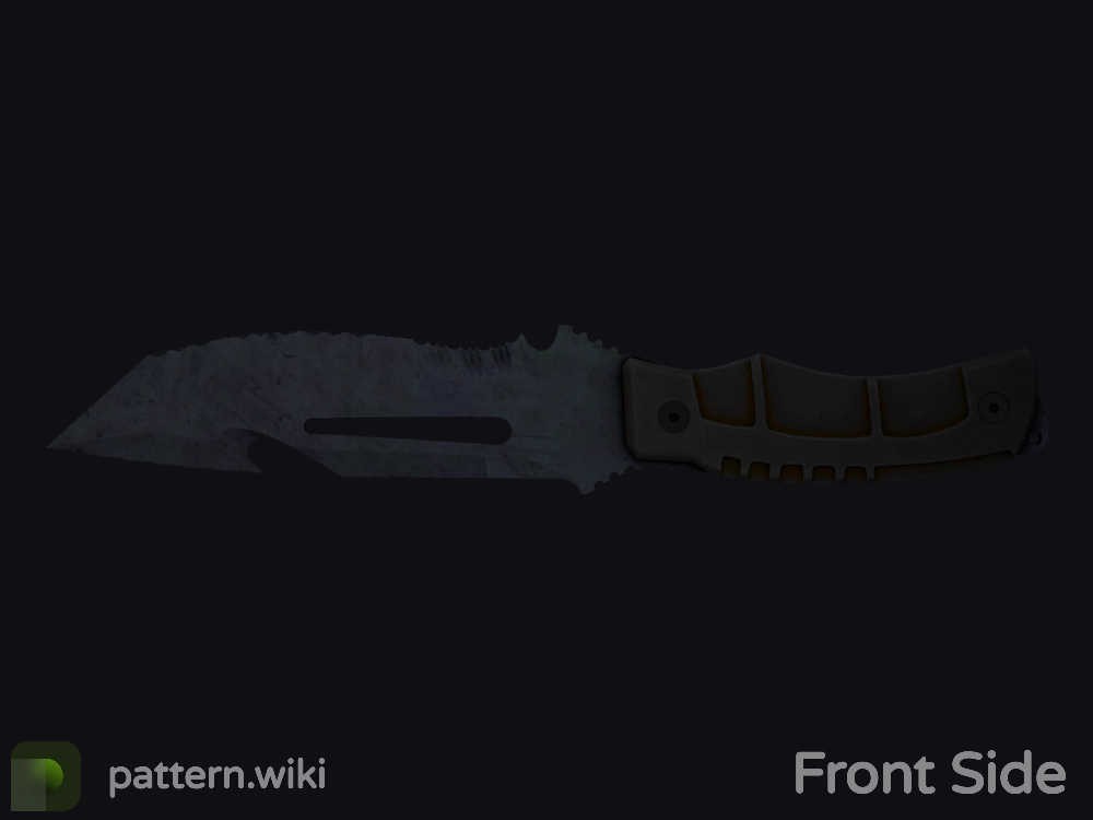 Survival Knife Blue Steel seed 317