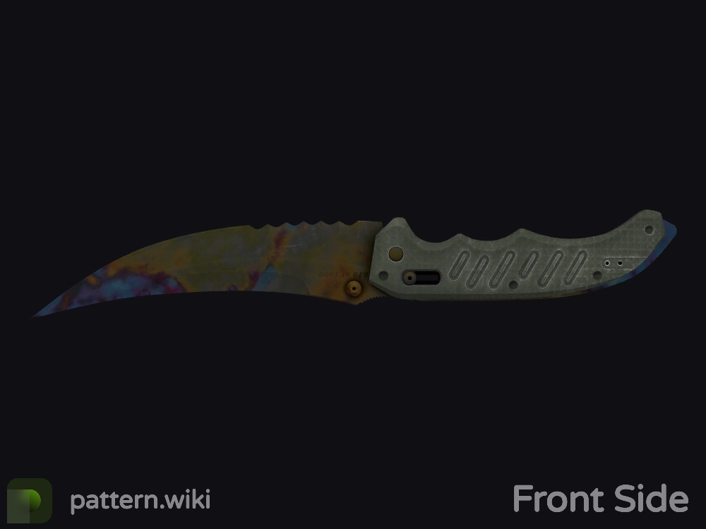 Flip Knife Case Hardened seed 696