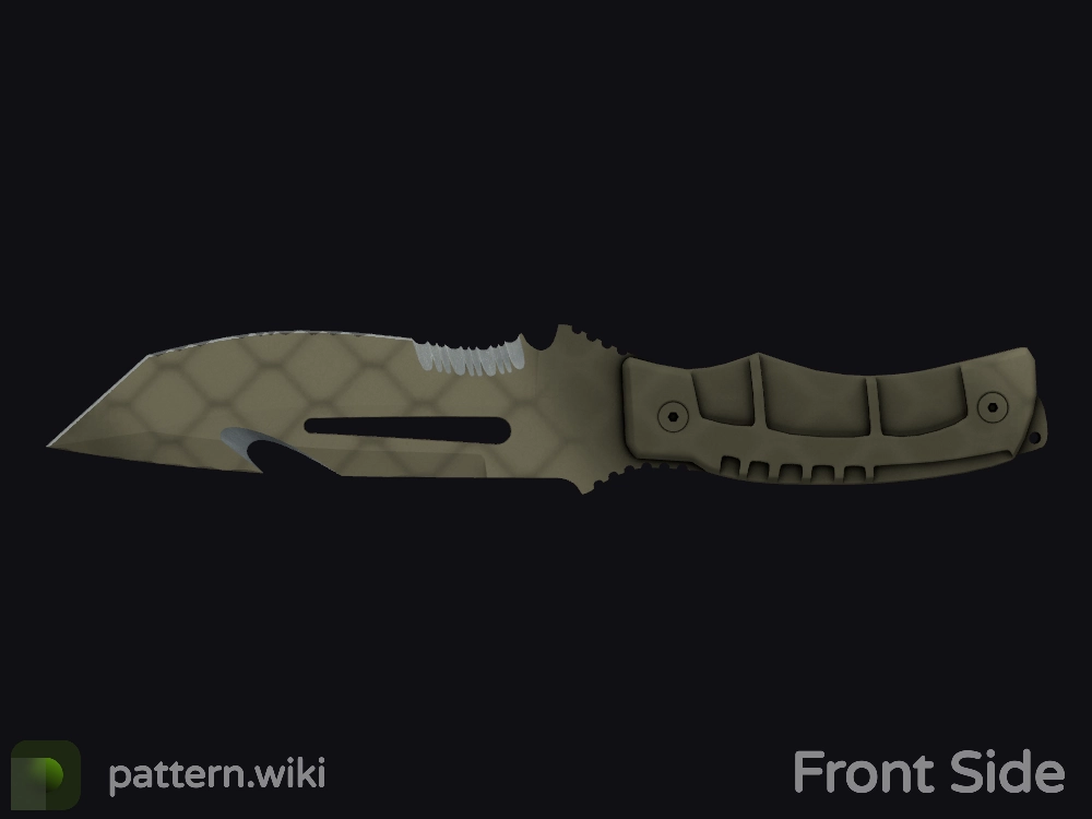 Survival Knife Safari Mesh seed 644