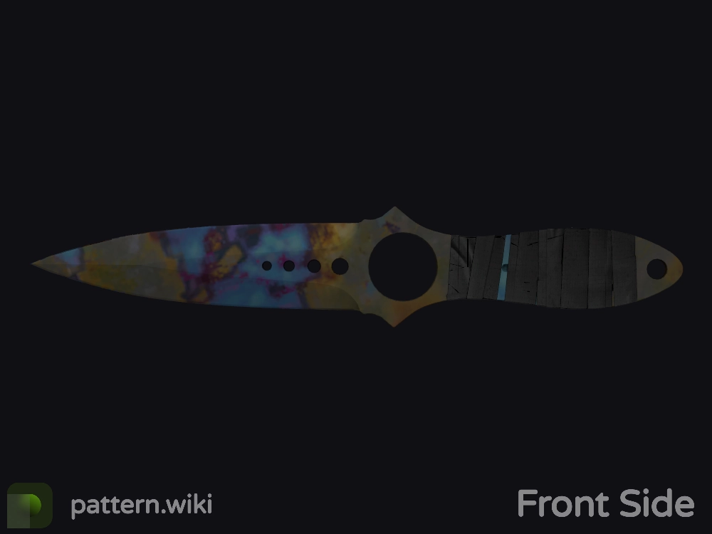 Skeleton Knife Case Hardened seed 978