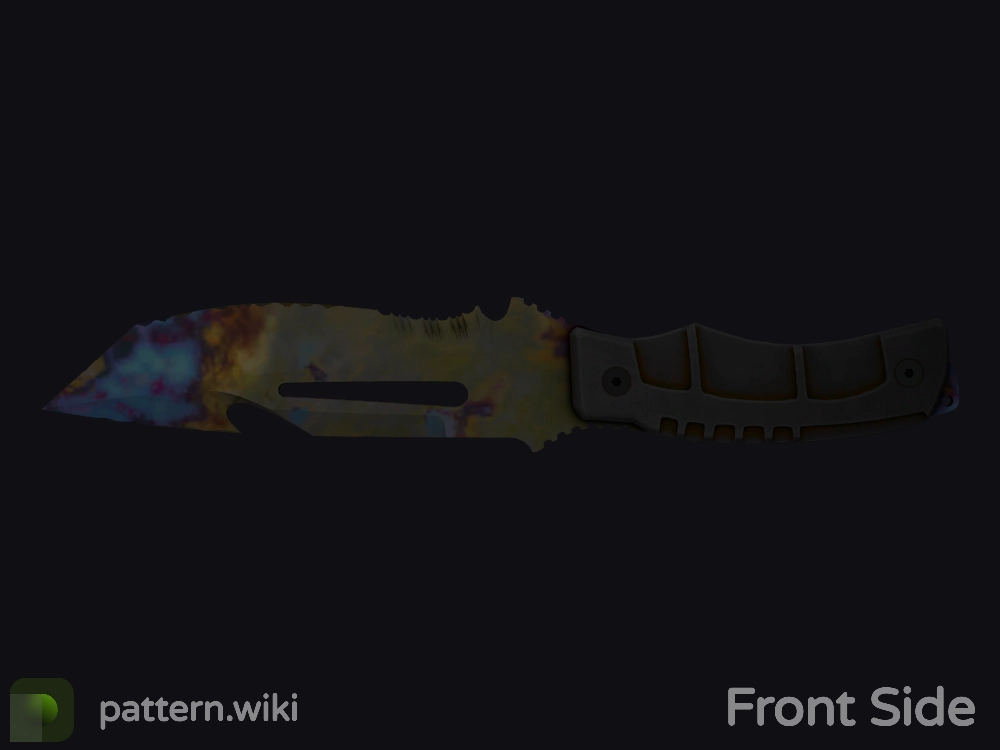 Survival Knife Case Hardened seed 78