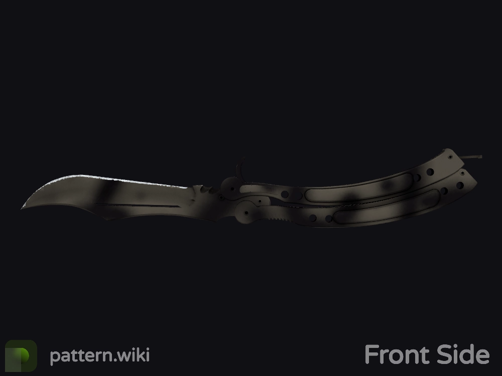 Butterfly Knife Scorched seed 357