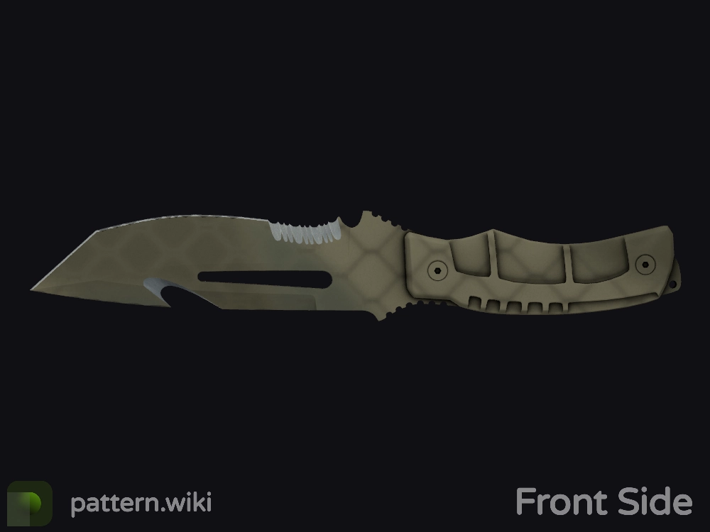 Survival Knife Safari Mesh seed 187