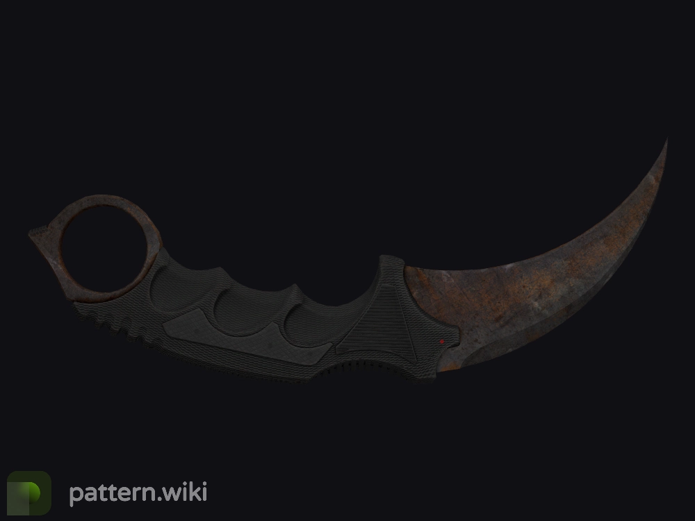 Karambit Rust Coat seed 351