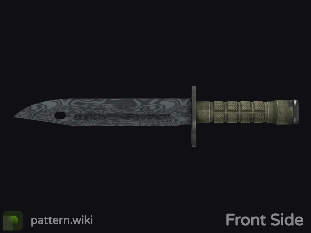 Bayonet Damascus Steel seed 778