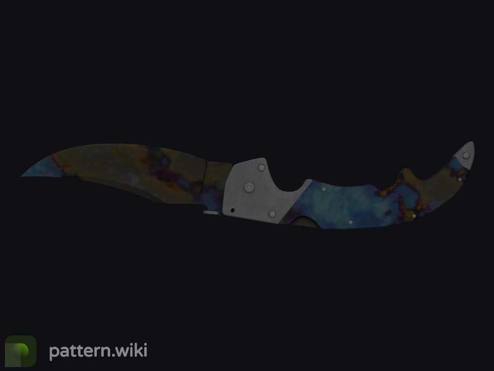 Falchion Knife Case Hardened seed 103