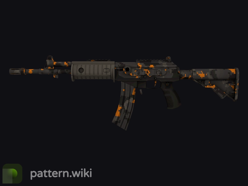 Galil AR Orange DDPAT seed 813