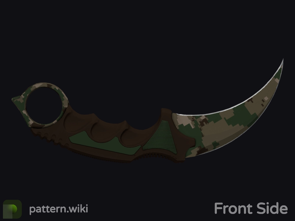 Karambit Forest DDPAT seed 700