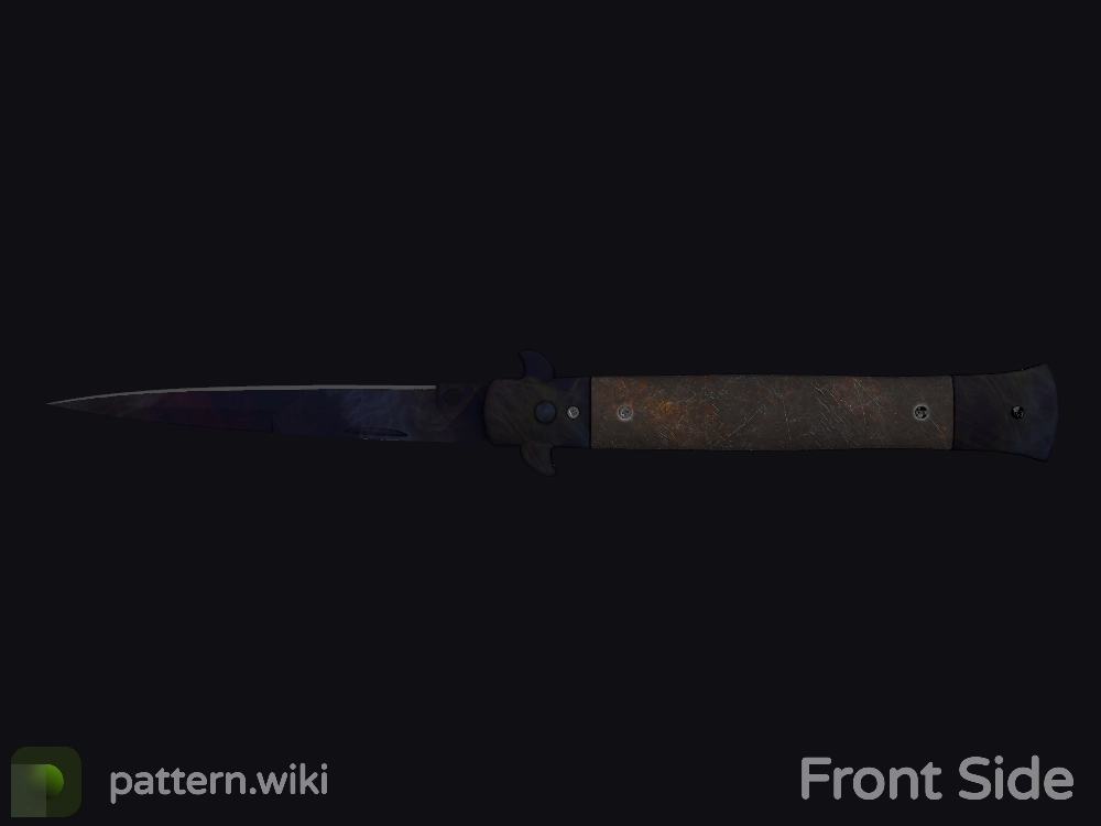 Stiletto Knife Doppler seed 829