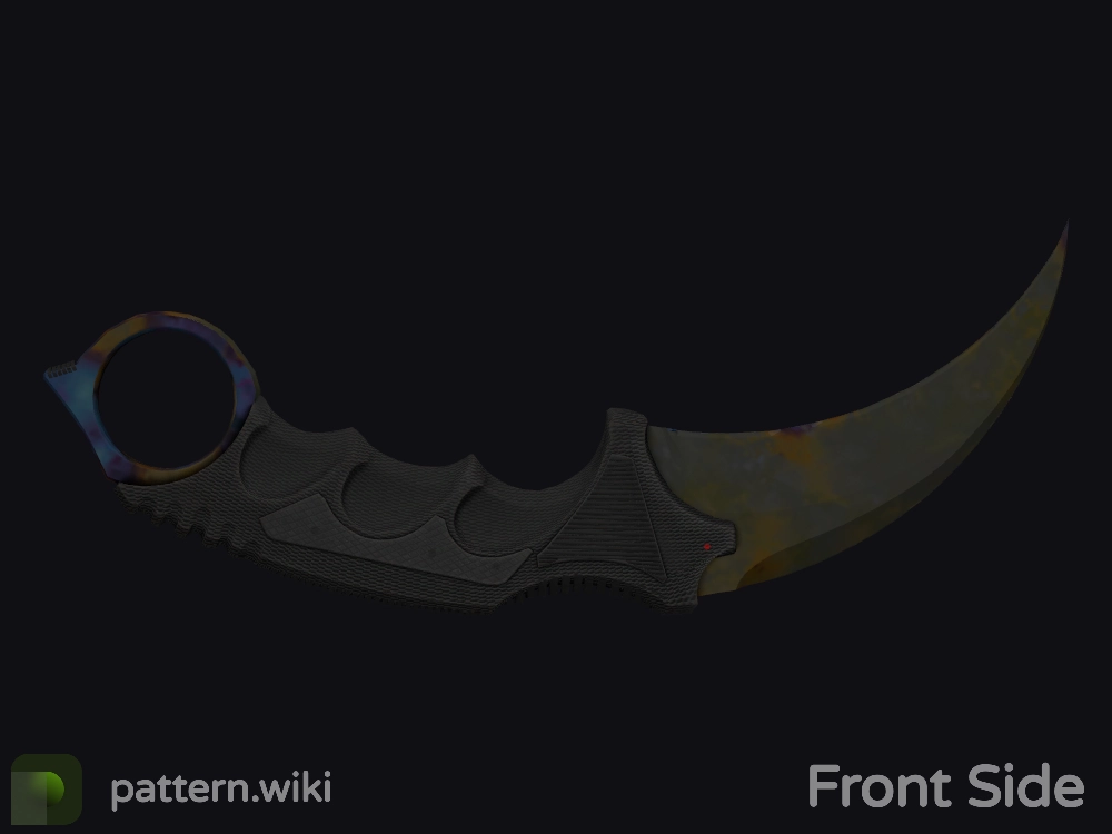 Karambit Case Hardened seed 10