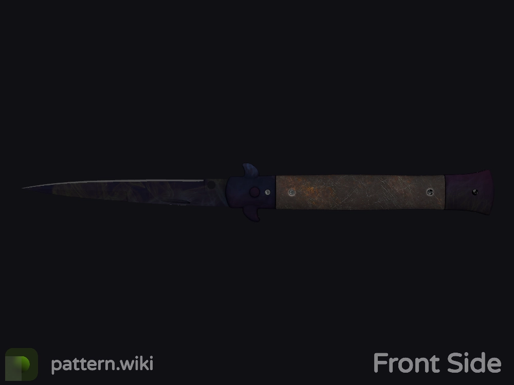 Stiletto Knife Doppler seed 330