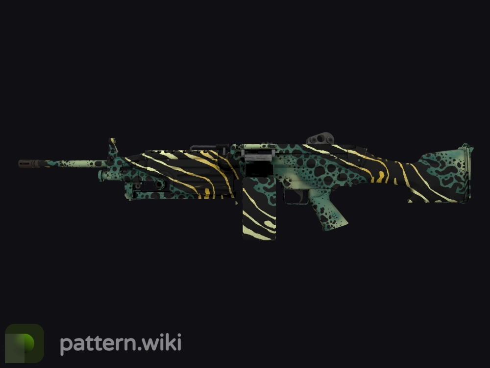 M249 Emerald Poison Dart seed 631