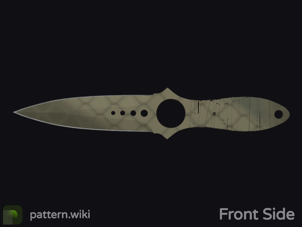 Skeleton Knife Safari Mesh seed 719