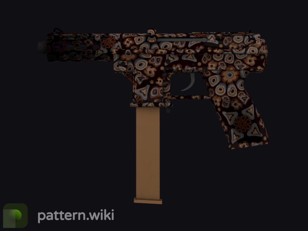 Tec-9 Orange Murano seed 706