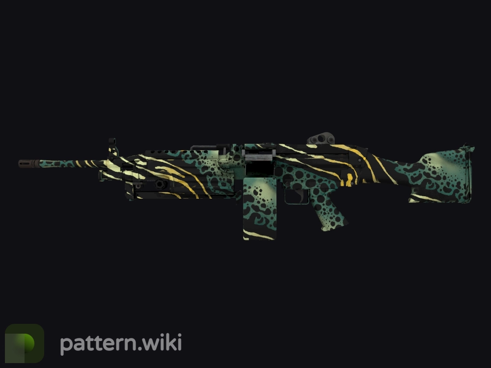 M249 Emerald Poison Dart seed 581