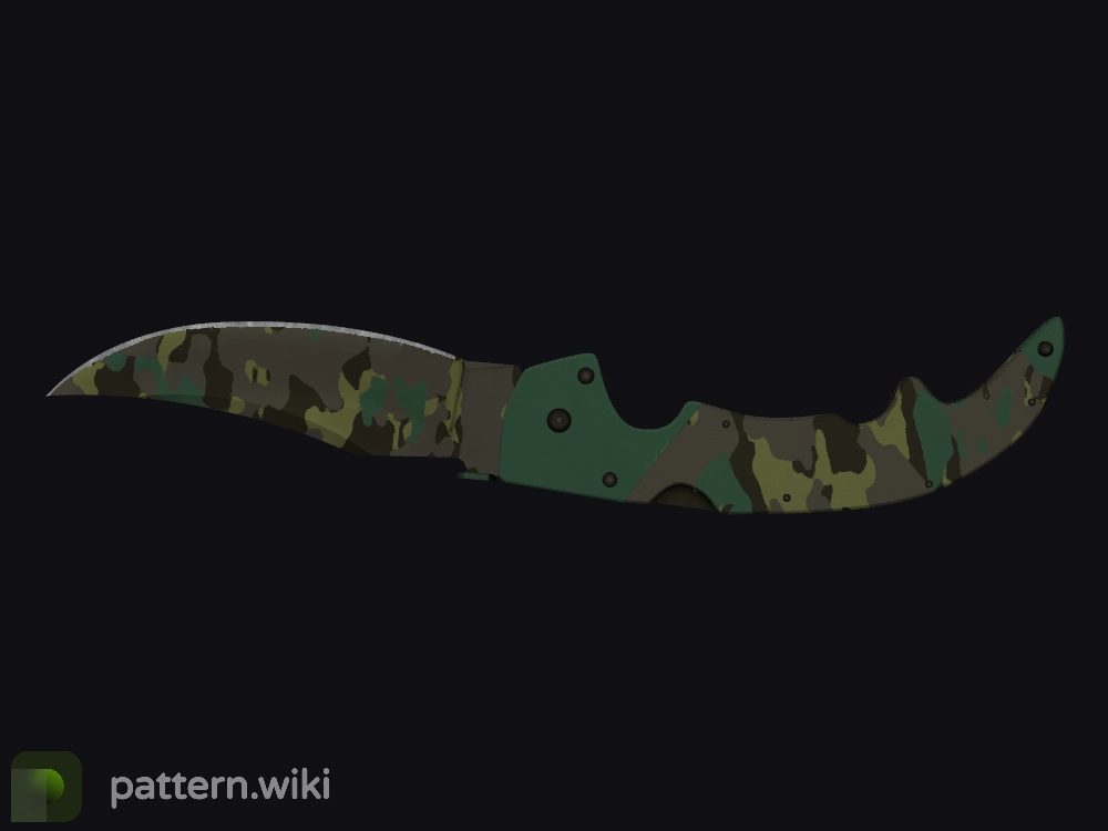 Falchion Knife Boreal Forest seed 618