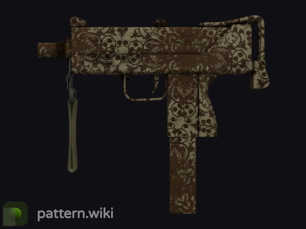 MAC-10 Sienna Damask seed 163