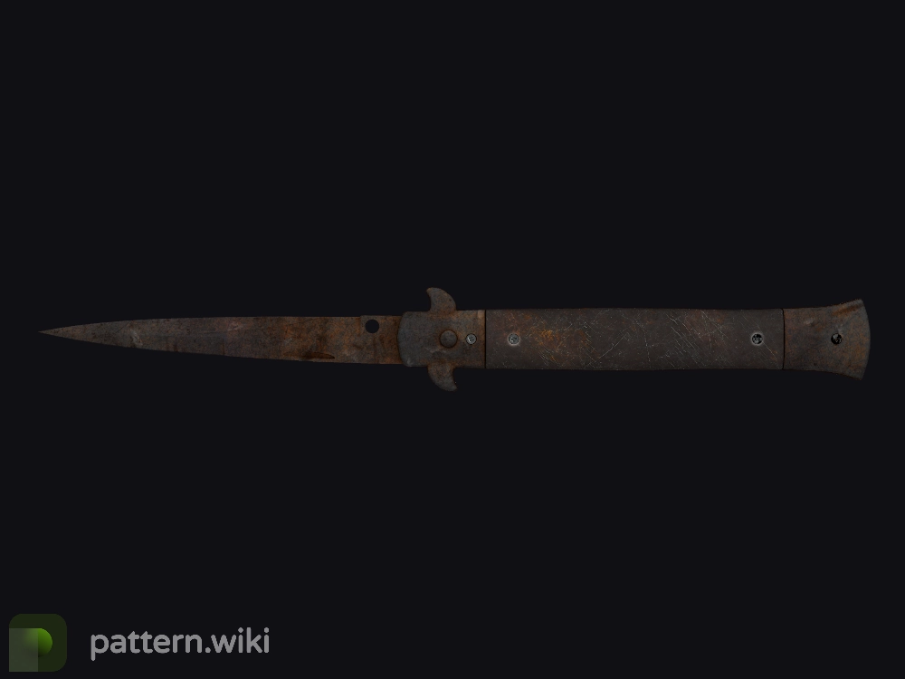 Stiletto Knife Rust Coat seed 195