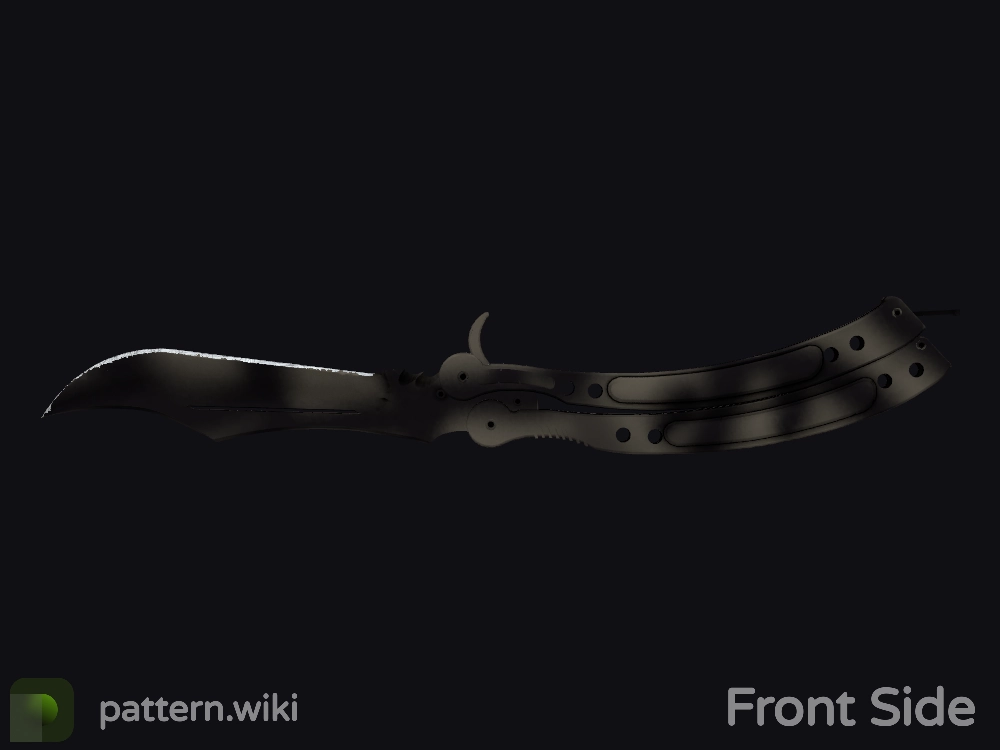 Butterfly Knife Scorched seed 394