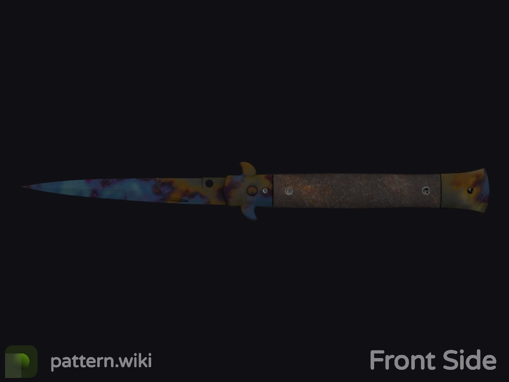 Stiletto Knife Case Hardened seed 703