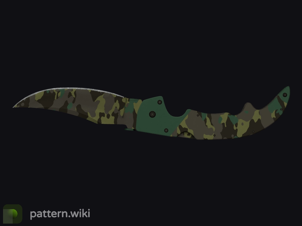 Falchion Knife Boreal Forest seed 309