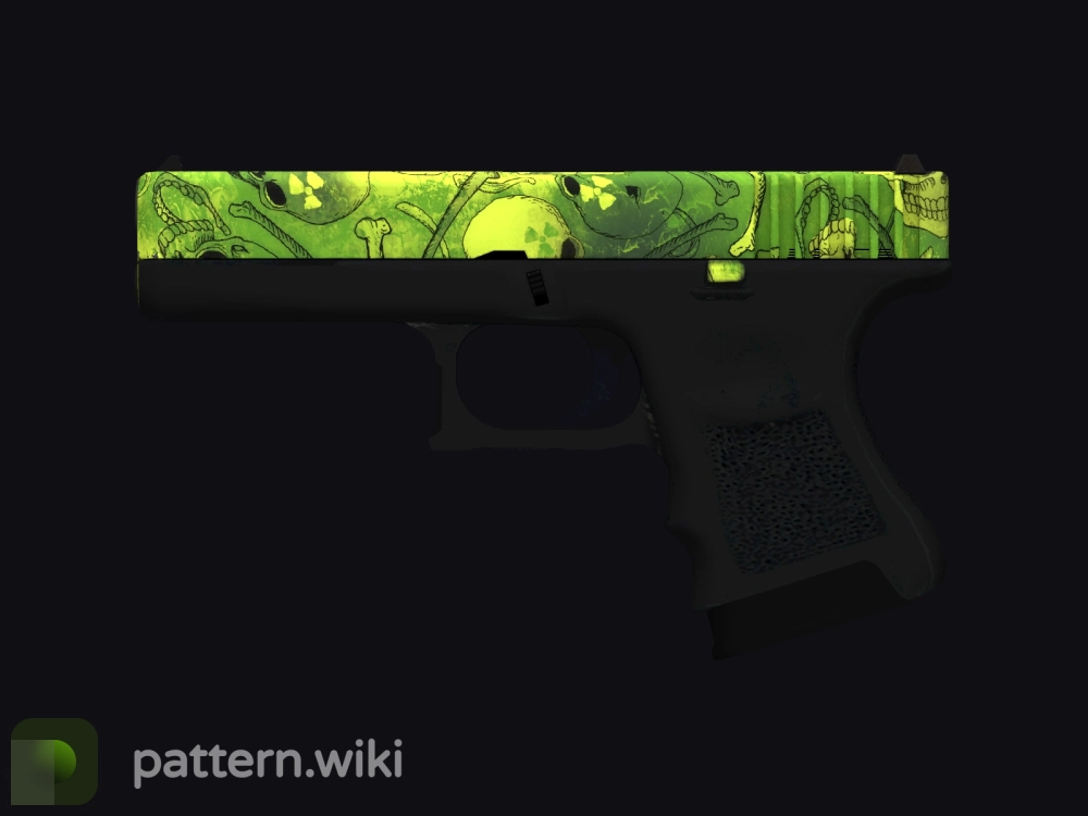 Glock-18 Nuclear Garden seed 244