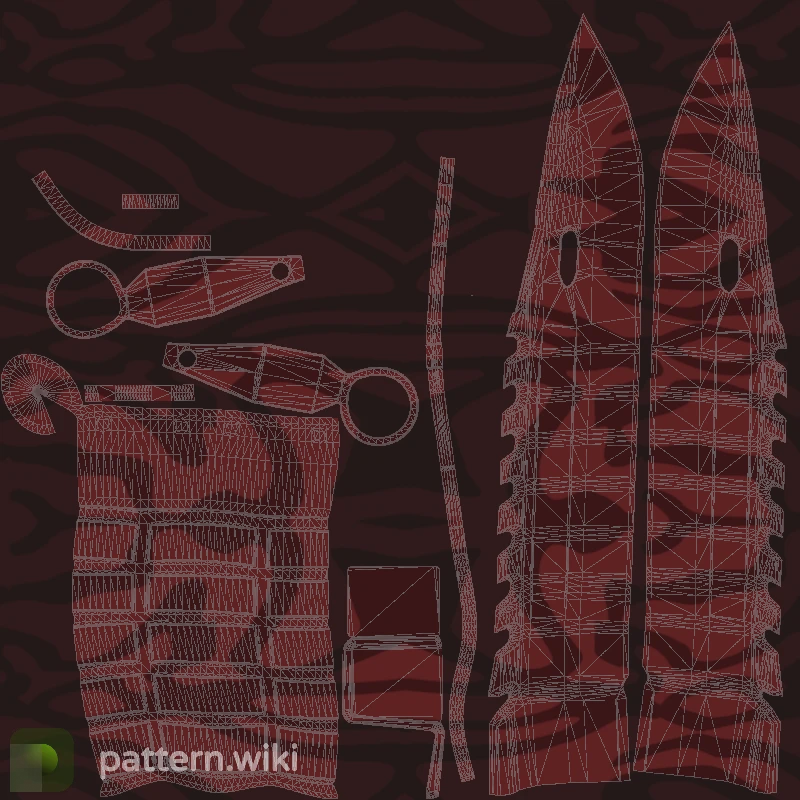 M9 Bayonet Slaughter seed 611 pattern template