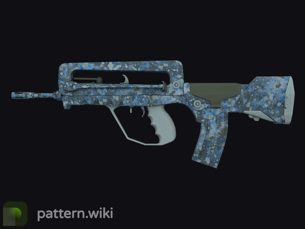 FAMAS Cyanospatter seed 655