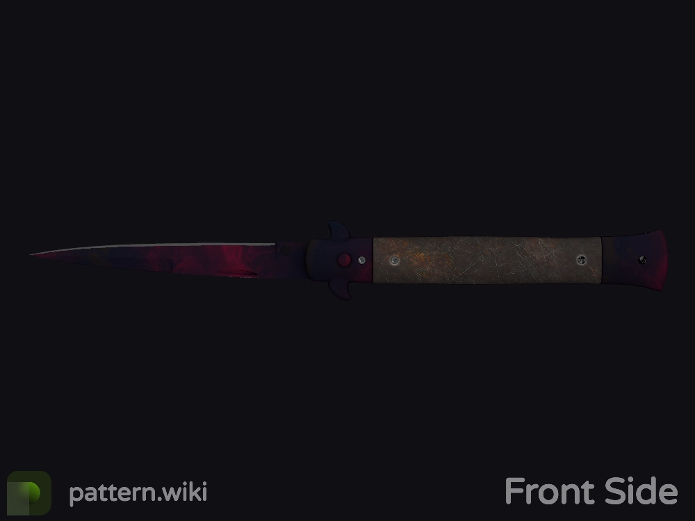 Stiletto Knife Doppler seed 832