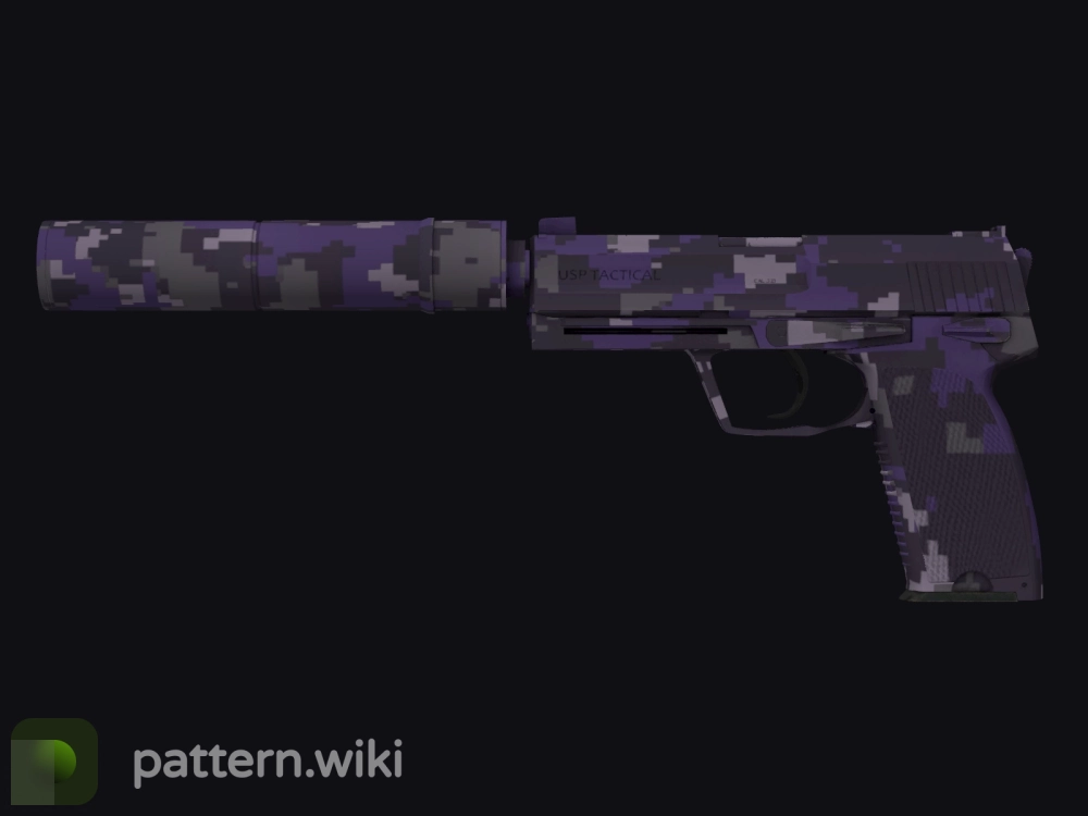 USP-S Purple DDPAT seed 753