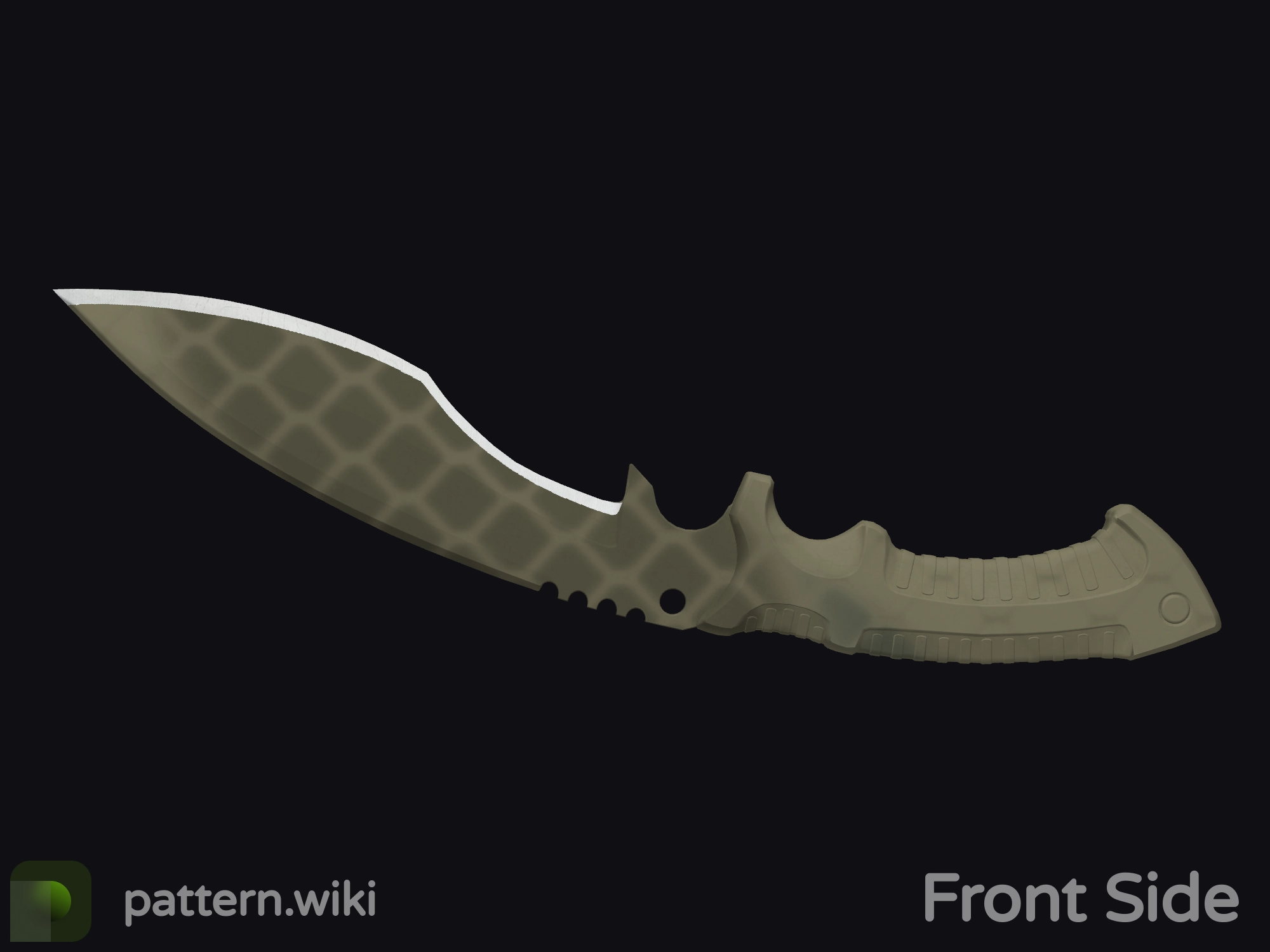 Kukri Knife Safari Mesh seed 770