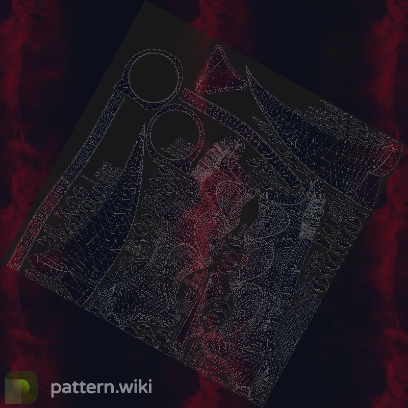 Karambit Doppler seed 186 pattern template