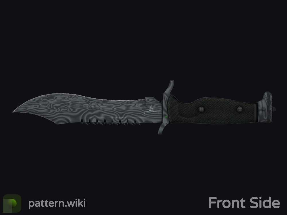 Bowie Knife Damascus Steel seed 149