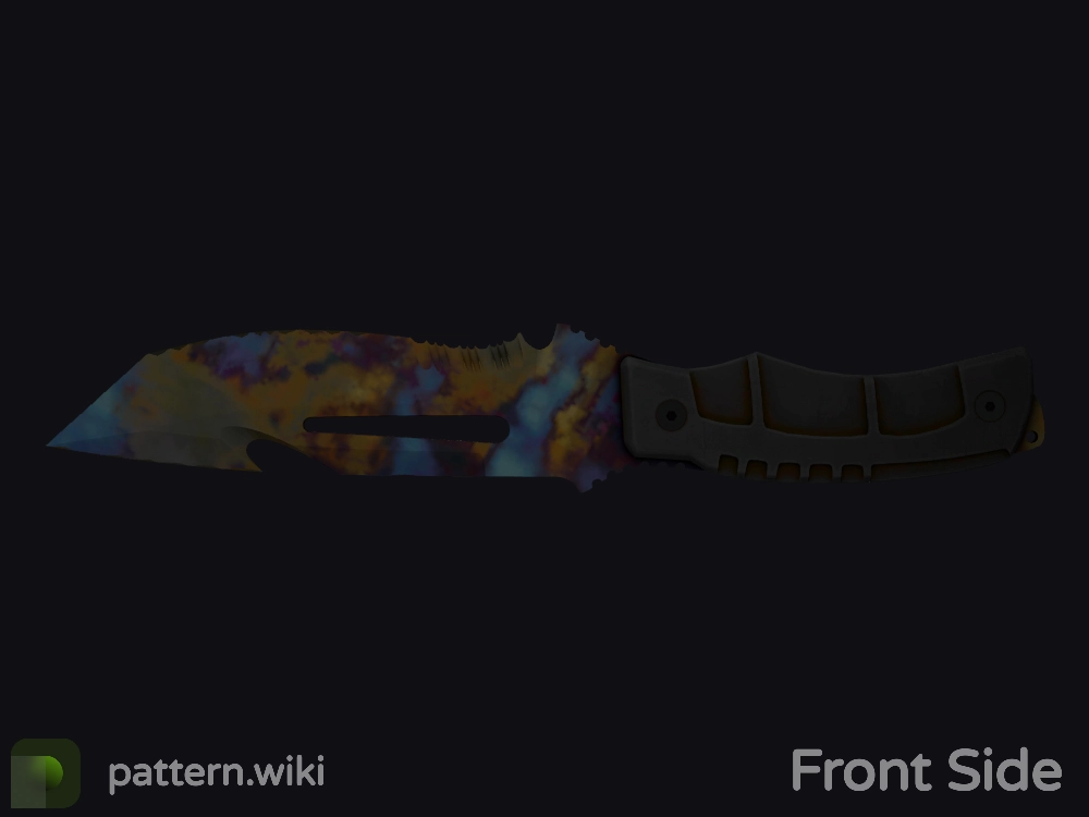 Survival Knife Case Hardened seed 492