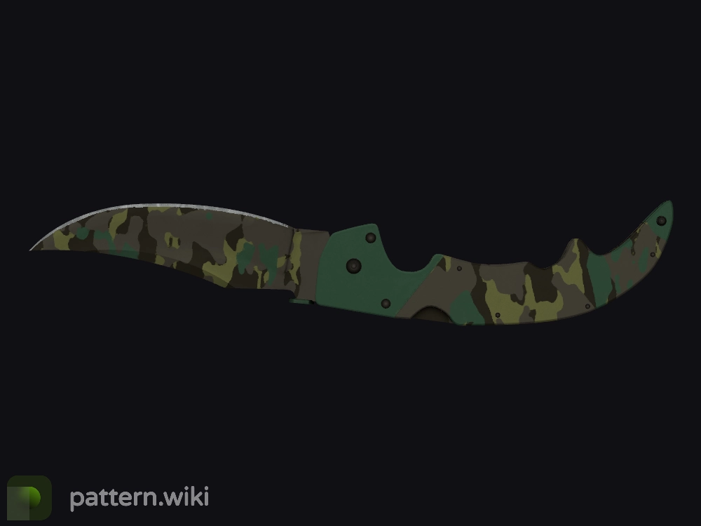 Falchion Knife Boreal Forest seed 301