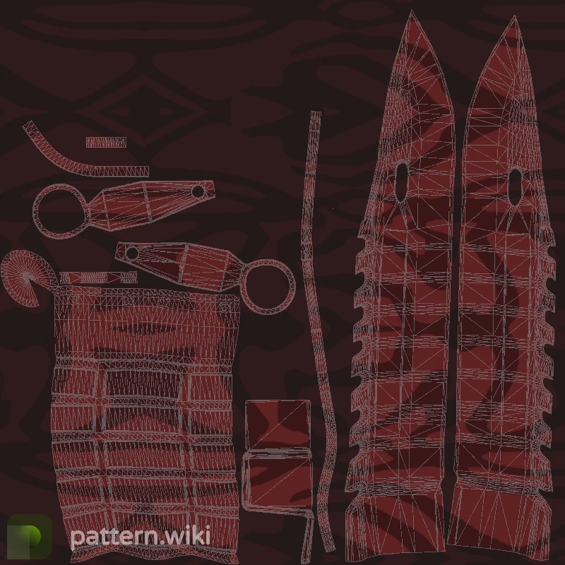 M9 Bayonet Slaughter seed 333 pattern template