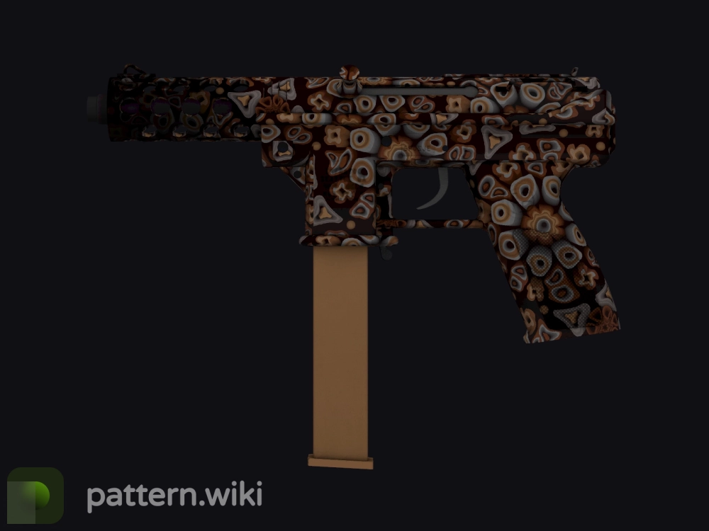 Tec-9 Orange Murano seed 161