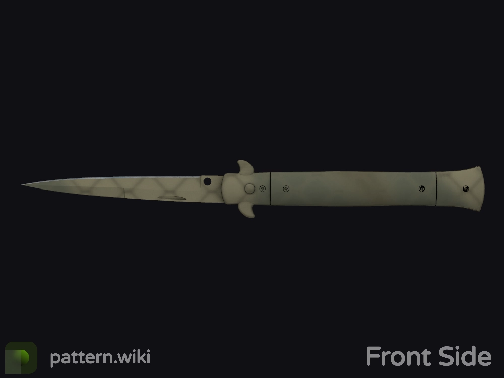 Stiletto Knife Safari Mesh seed 418