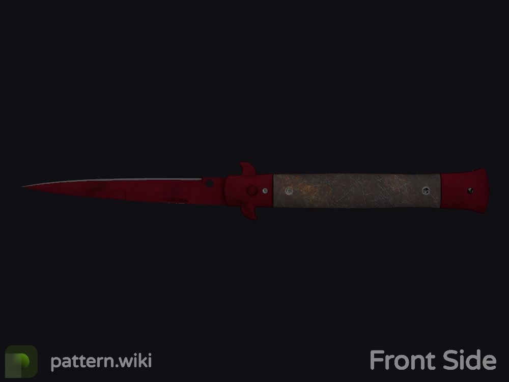 Stiletto Knife Doppler seed 458