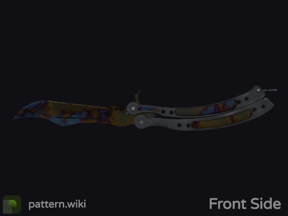 Butterfly Knife Case Hardened seed 675