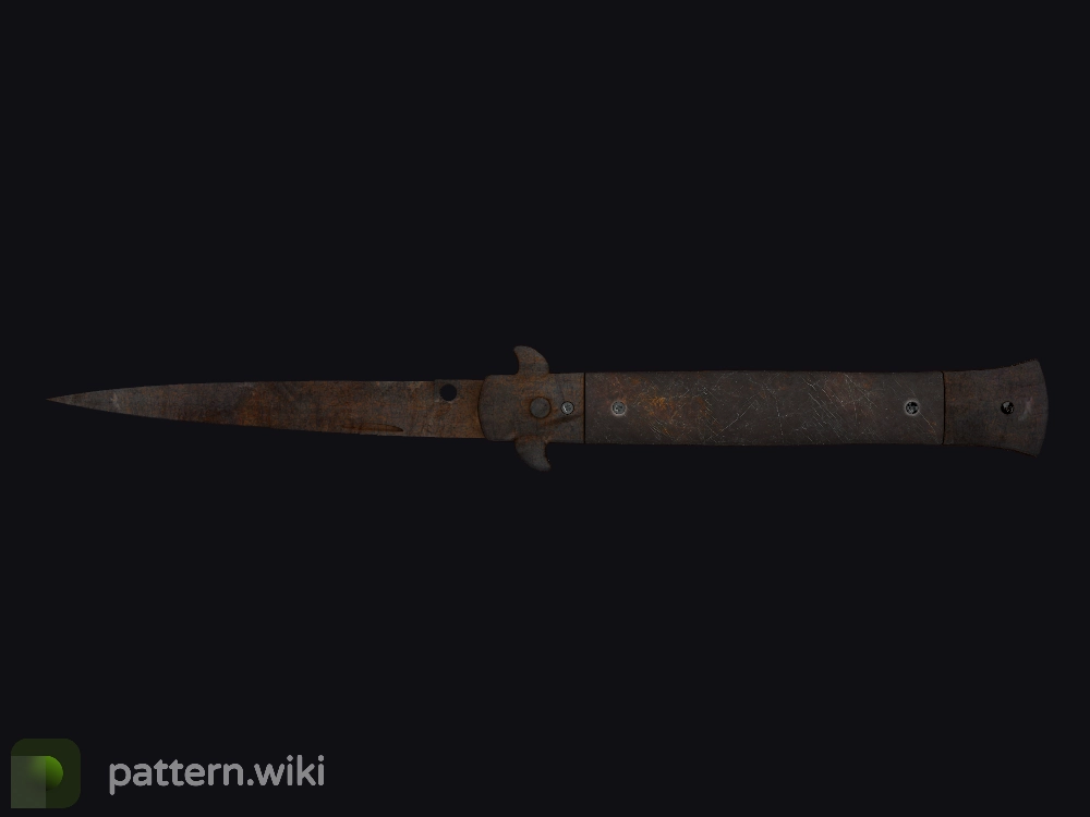 Stiletto Knife Rust Coat seed 953