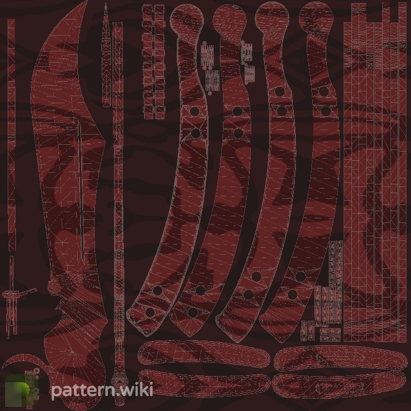 Butterfly Knife Slaughter seed 75 pattern template