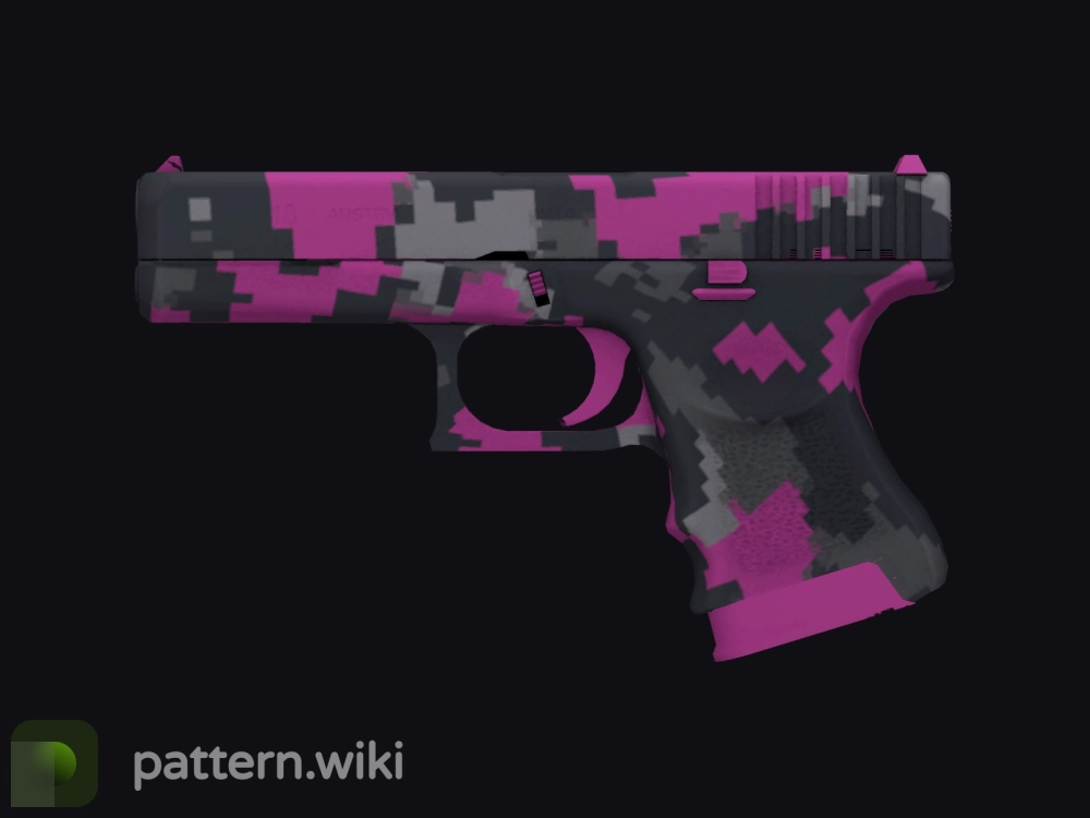 Glock-18 Pink DDPAT seed 174