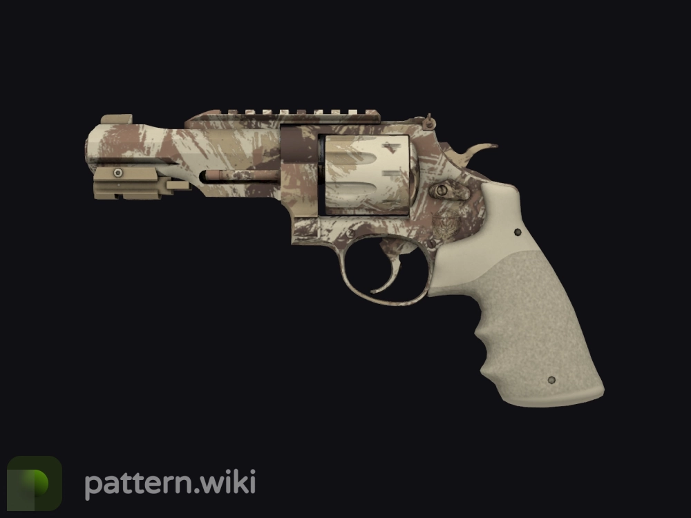 R8 Revolver Desert Brush seed 15