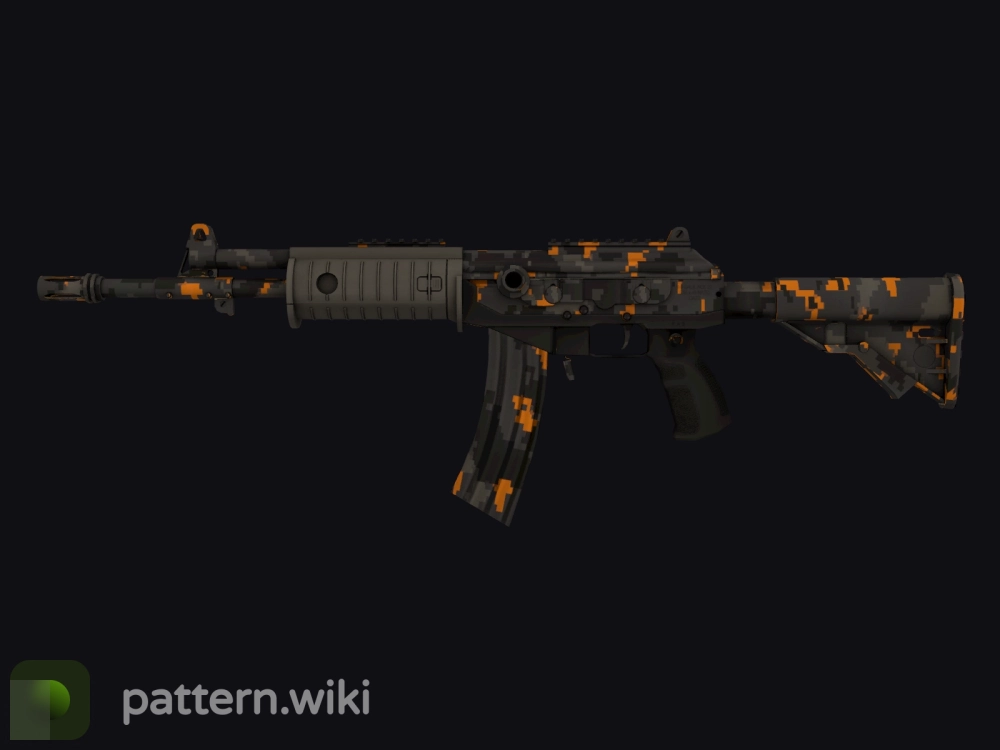 Galil AR Orange DDPAT seed 562